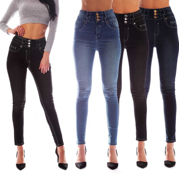 women's jeans tall waist women pencil buttons brooch slim fit elastic stretch plus size denim brook blue ny jean woman eesm
women's jeans tall waist women pencil buttons brooch slim fit elastic stretch plus size denim brook blue ny jean woman eesm