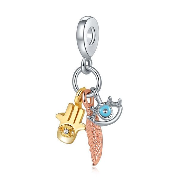 1pcs pretty feather eyes pendant diy beads adapting to original pandora charm bracelet ladies jewelry making gifts, Silver
1pcs pretty feather eyes pendant diy beads adapting to original pandora charm bracelet ladies jewelry making gifts, Silver