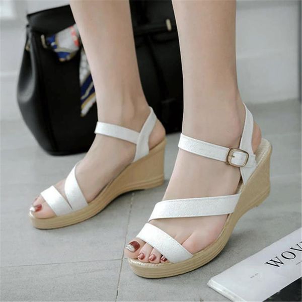 sandals 2021 wedges platform shoes zapatos casuales de mujer for women summer sandalias plataforma high heels white para casual, Black
sandals 2021 wedges platform shoes zapatos casuales de mujer for women summer sandalias plataforma high heels white para casual, Black