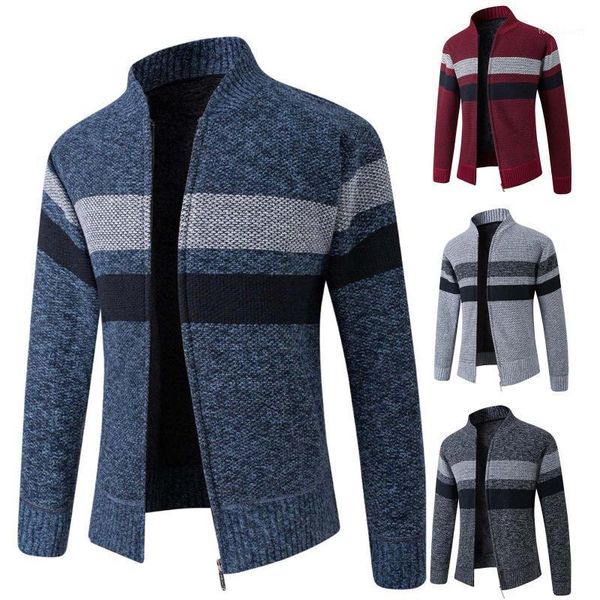 men's jackets winter color matching stand-up collar long sleeved casual knitted sweater coat colorblock long-sleeved, Black;brown
men's jackets winter color matching stand-up collar long sleeved casual knitted sweater coat colorblock long-sleeved, Black;brown