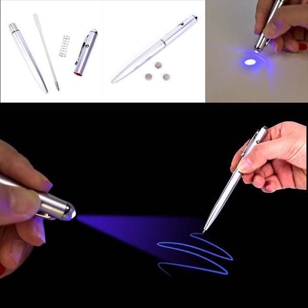 ballpoint pens 13cm creative magic led uv light pen with invisible ink secret for gifts school office supplies, Blue;orange
ballpoint pens 13cm creative magic led uv light pen with invisible ink secret for gifts school office supplies, Blue;orange