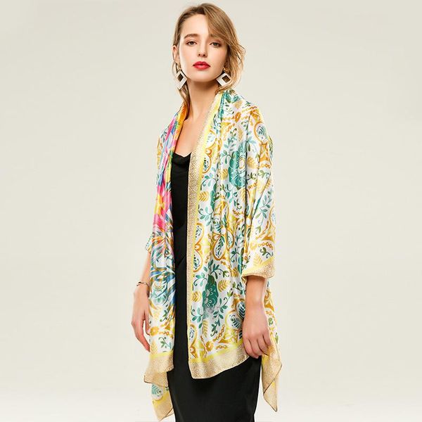 scarves spring and summer arrival casual elegant cute colorful scarf sunscreen beach comfortable print vintage, Blue;gray
scarves spring and summer arrival casual elegant cute colorful scarf sunscreen beach comfortable print vintage, Blue;gray