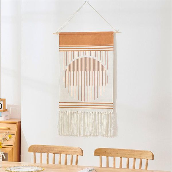 tapestries nordic style home boho decor cotton tassel handmade woven wall hanging tapestry colorful printing hand knotted decoration
tapestries nordic style home boho decor cotton tassel handmade woven wall hanging tapestry colorful printing hand knotted decoration