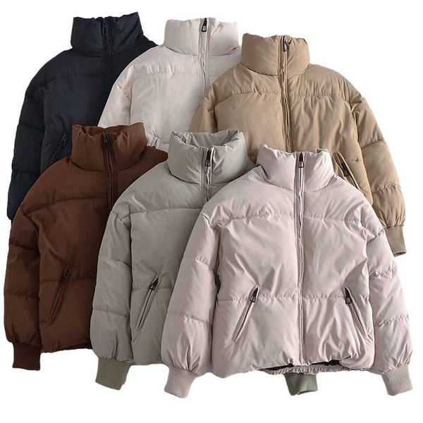 women's jackets woman casual brown oversized warm down 2021 winter fashion female solid basic outwear ladies loose soft zipper jacket, Black;brown
women's jackets woman casual brown oversized warm down 2021 winter fashion female solid basic outwear ladies loose soft zipper jacket, Black;brown