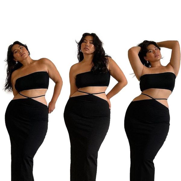 ethnic clothing plus size women's summer party tube and waist two-piece dress 1xl-5xl, Red
ethnic clothing plus size women's summer party tube and waist two-piece dress 1xl-5xl, Red
