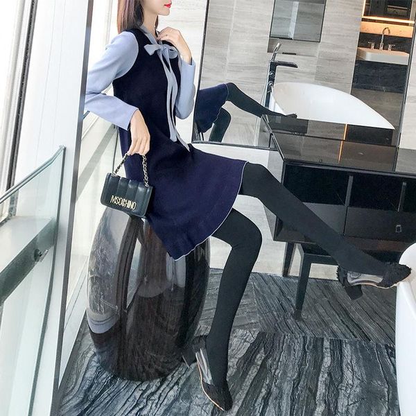 casual dresses 2021 spring autumn women solid bandage dress knitted short long sleeve elegant mini a-line g22, Black;gray
casual dresses 2021 spring autumn women solid bandage dress knitted short long sleeve elegant mini a-line g22, Black;gray