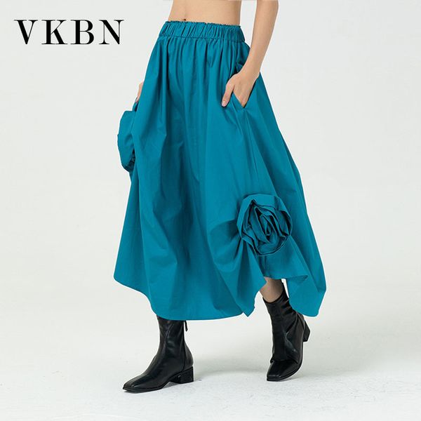 vkbn fast delivery skirts for women fashion high waist korean style female plus size black and blue harajuku 210507
vkbn fast delivery skirts for women fashion high waist korean style female plus size black and blue harajuku 210507