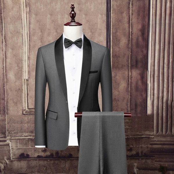 men's suits & blazers suit men brand homme mariage tuxedo coat pant male clothes regular slim fit business royal wedding smoking jacket, White;black
men's suits & blazers suit men brand homme mariage tuxedo coat pant male clothes regular slim fit business royal wedding smoking jacket, White;black