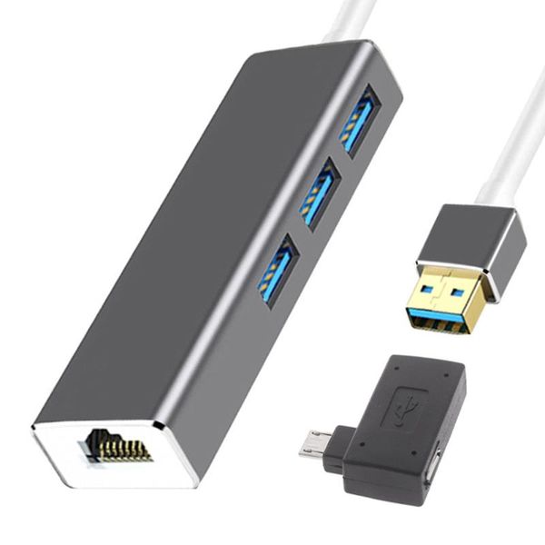 hubs 3 ports usb hub adapter ethernet network card multi splitter otg for home tv stick keyboard flash drive accessories
hubs 3 ports usb hub adapter ethernet network card multi splitter otg for home tv stick keyboard flash drive accessories