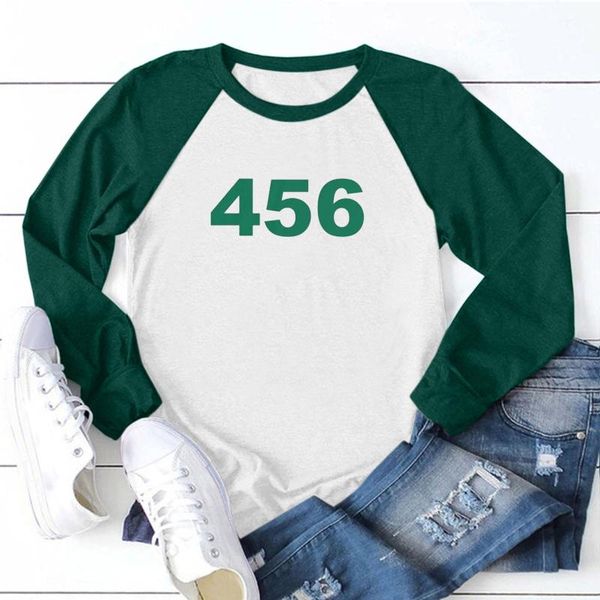 women's t-shirt summer squid game men 3d printing fashion movement o-neck oversized casual all-match long sleeve top, White
women's t-shirt summer squid game men 3d printing fashion movement o-neck oversized casual all-match long sleeve top, White