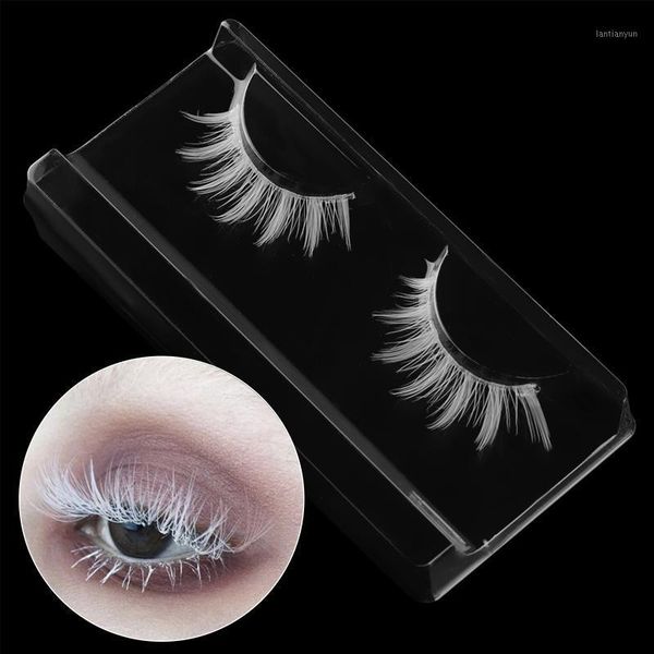 fashion white eyelashes cosplay makeup natural long extension cross strip false eye lashes beauty tools1
fashion white eyelashes cosplay makeup natural long extension cross strip false eye lashes beauty tools1
