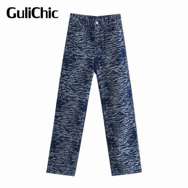 women's jeans 7.19 gulichic 2021 high waist jacquard texture fashion straight loose casual women, Blue
women's jeans 7.19 gulichic 2021 high waist jacquard texture fashion straight loose casual women, Blue