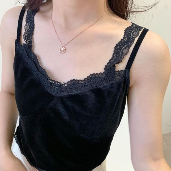 women's tanks & camis v-neck lace black vest korean style fashion ladies summer debardeur clothes for tube corset tank vetement 2021, White
women's tanks & camis v-neck lace black vest korean style fashion ladies summer debardeur clothes for tube corset tank vetement 2021, White