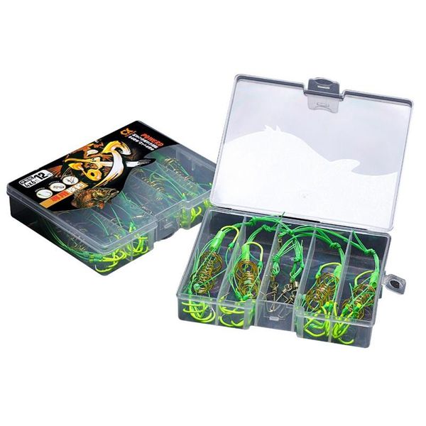 fishing hooks 4pcs explosion hook universal type tip tilt high bar strength fish bait plastic box packing combination tools* zw
fishing hooks 4pcs explosion hook universal type tip tilt high bar strength fish bait plastic box packing combination tools* zw