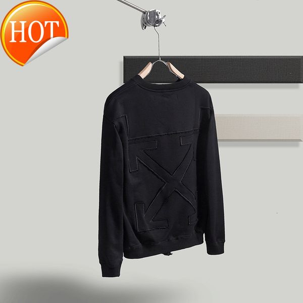 style white embroidery pasted off cloth arrstyle round neck sweater couple men's and women's hip-hop pure cotton tide brand loose, Black
style white embroidery pasted off cloth arrstyle round neck sweater couple men's and women's hip-hop pure cotton tide brand loose, Black