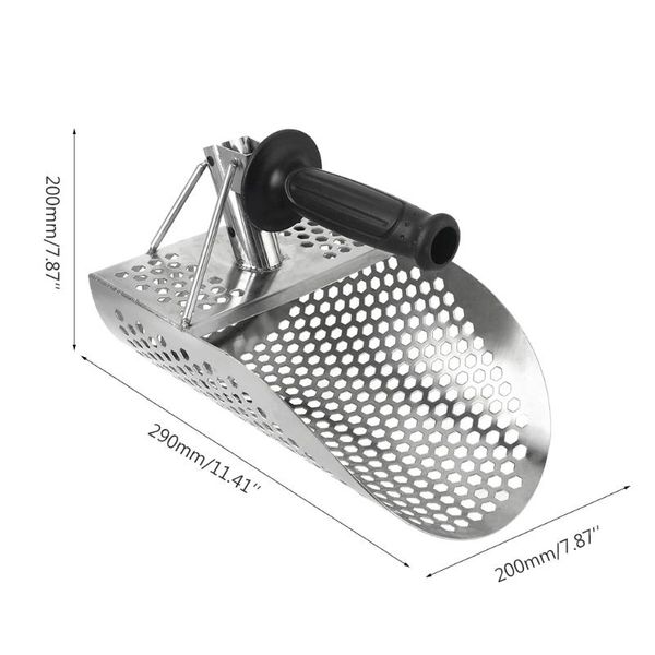 metal detectors g8da detecting sand scoop stainless steel underwater digging shovel beach with handle easy use
metal detectors g8da detecting sand scoop stainless steel underwater digging shovel beach with handle easy use