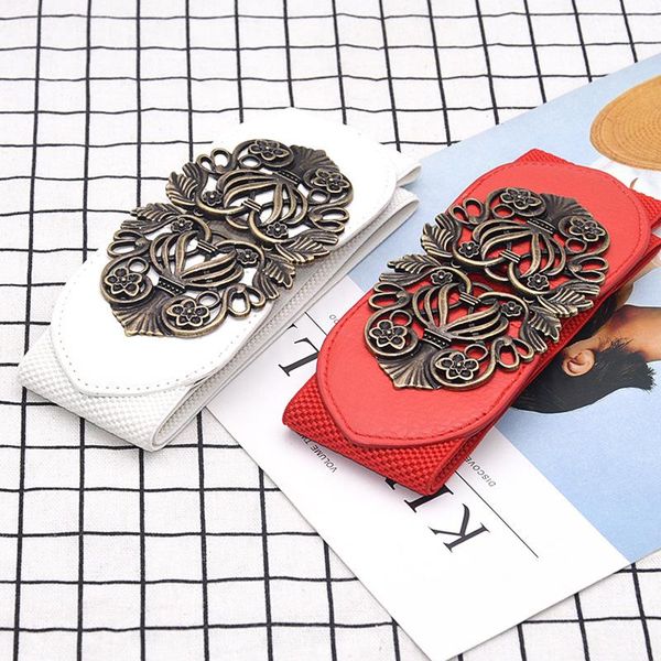 lady vintage wide waistband woman belts for dress coat fashion elastic stretch buckle waist belt solid color elegant, Black;brown
lady vintage wide waistband woman belts for dress coat fashion elastic stretch buckle waist belt solid color elegant, Black;brown