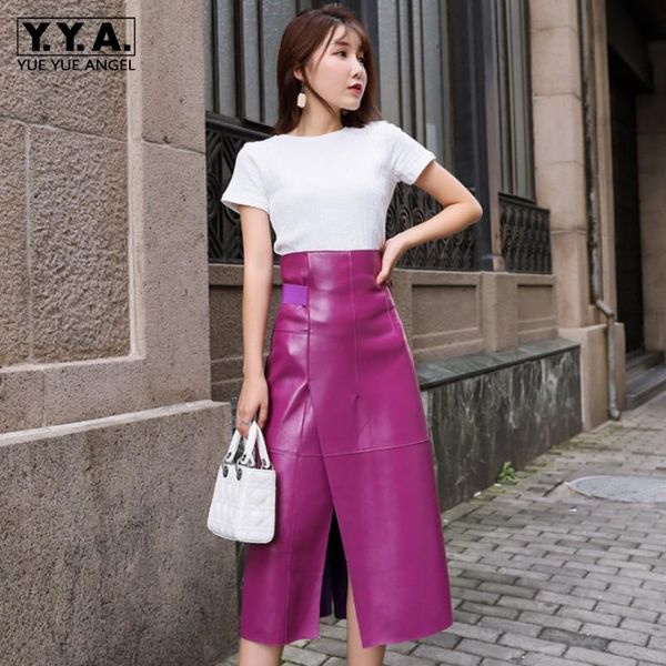 skirts women fashion purple high waist mid calf skirt party a-line 100% sheepskin real leather office ladies wrap long, Black
skirts women fashion purple high waist mid calf skirt party a-line 100% sheepskin real leather office ladies wrap long, Black