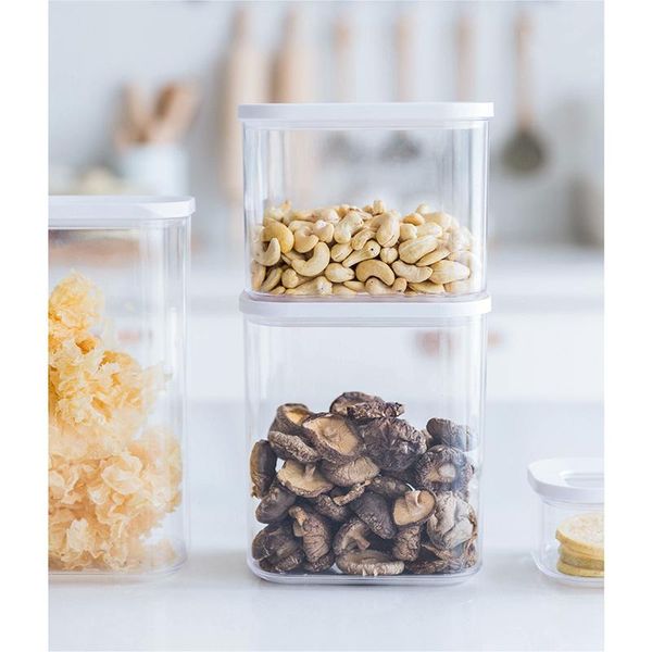 storage bottles & jars dry fruit tank plastic container transparent stackable box kitchen noodle sealed
storage bottles & jars dry fruit tank plastic container transparent stackable box kitchen noodle sealed