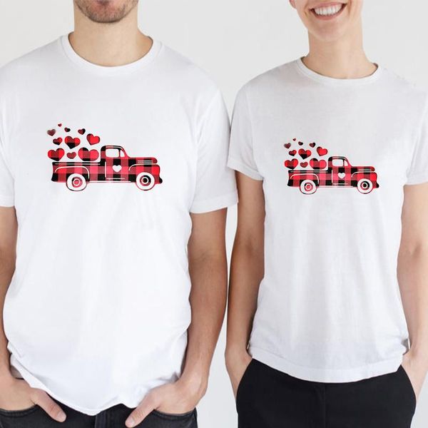 women's t-shirt valentine love truck tshirt women 90s harajuku plus size woman fashion graphic tees red cartoon o-neck vintage tee, White
women's t-shirt valentine love truck tshirt women 90s harajuku plus size woman fashion graphic tees red cartoon o-neck vintage tee, White