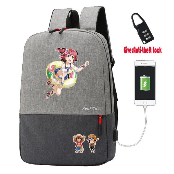 backpack cartoon cute lovelive student school bags travel bag teenagers lapanti-theft usb charging knapsack
backpack cartoon cute lovelive student school bags travel bag teenagers lapanti-theft usb charging knapsack