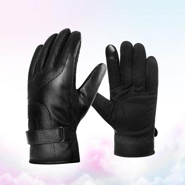 ski gloves leather thicken warm anti-slip full cover screen touch for hiking camping cycling fishing (black)
ski gloves leather thicken warm anti-slip full cover screen touch for hiking camping cycling fishing (black)