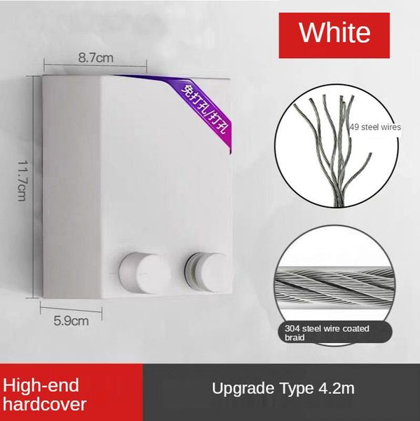 hangers & racks clothesline punching indoor household invisible drying rack el balcony wall-mounted clothes rope
hangers & racks clothesline punching indoor household invisible drying rack el balcony wall-mounted clothes rope