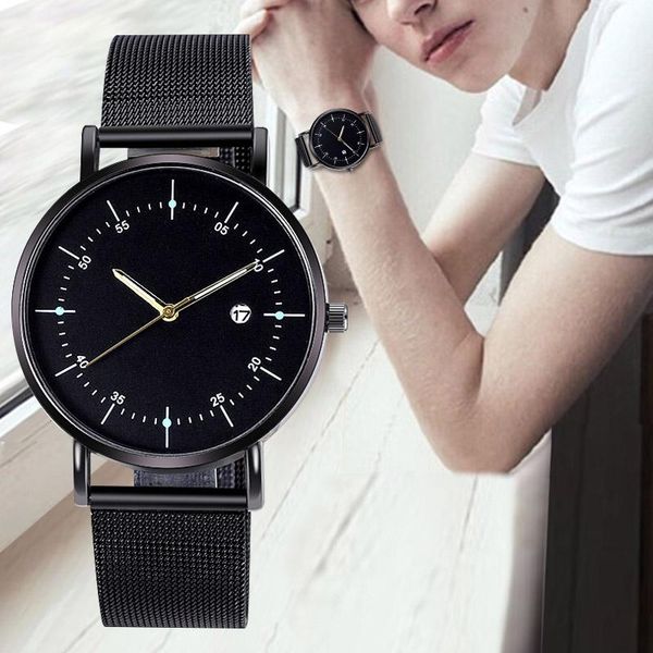 wristwatches wj-8055 2021 black steel mesh wristwatch for man calendar men's watches male business watch, Slivery;brown
wristwatches wj-8055 2021 black steel mesh wristwatch for man calendar men's watches male business watch, Slivery;brown