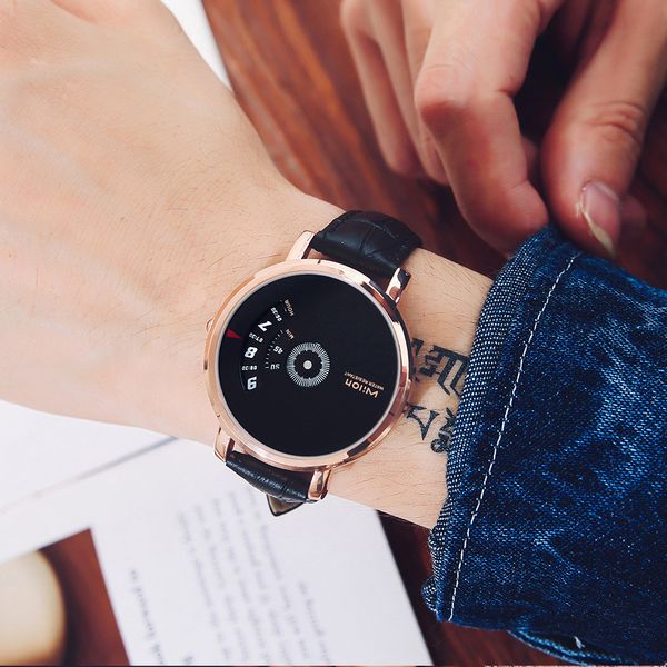 wilon weilong leisure personality rotary table quartz watch fashion classic trendy men's belt watch, Slivery;brown
wilon weilong leisure personality rotary table quartz watch fashion classic trendy men's belt watch, Slivery;brown
