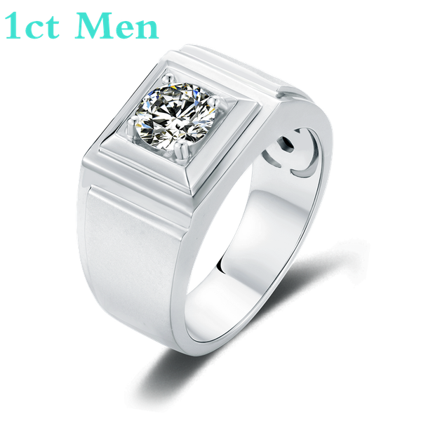 cluster rings 1ct d color vvs1 round excellent cut diamond test passed moissanite ring fashion token men wedding gift with gra certificate, Golden;silver
cluster rings 1ct d color vvs1 round excellent cut diamond test passed moissanite ring fashion token men wedding gift with gra certificate, Golden;silver