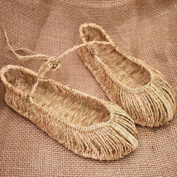 summer fashion ladies home shoes straw slippers handmade chinese style comfortable couple sandals, Black
summer fashion ladies home shoes straw slippers handmade chinese style comfortable couple sandals, Black