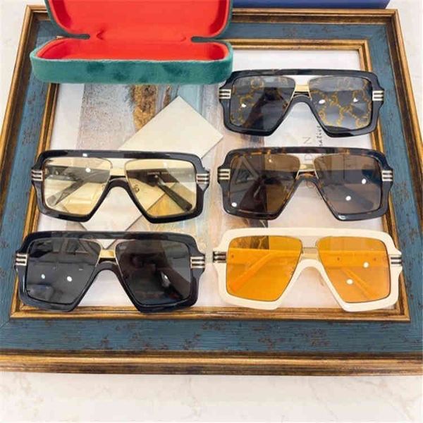 designer sunglasses 21-year-old big frame shaped ink driver's anti ultraviolet gg0900, White;black
designer sunglasses 21-year-old big frame shaped ink driver's anti ultraviolet gg0900, White;black