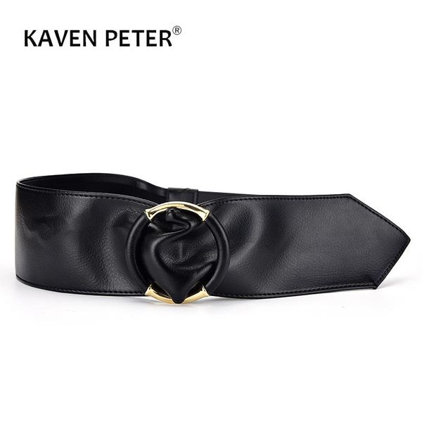 belts for women luxury designer brand fashion black pu leather corset dress coat cummerbund female wide soft waistbands, Black;brown
belts for women luxury designer brand fashion black pu leather corset dress coat cummerbund female wide soft waistbands, Black;brown