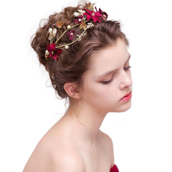 hair clips & barrettes bridal wedding rhinestone simulation red flowers beads jewelry fairy charming fancy bulk vintage hairband for girls w, Golden;silver
hair clips & barrettes bridal wedding rhinestone simulation red flowers beads jewelry fairy charming fancy bulk vintage hairband for girls w, Golden;silver