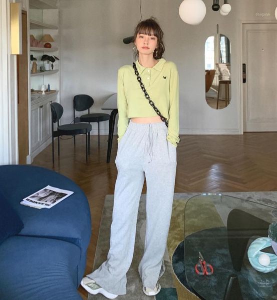 fashion women loose straight pants 2021 spring autumn female winter high waist wide leg pant trousers casual sweatpants wp271 women's &, Black;white
fashion women loose straight pants 2021 spring autumn female winter high waist wide leg pant trousers casual sweatpants wp271 women's &, Black;white