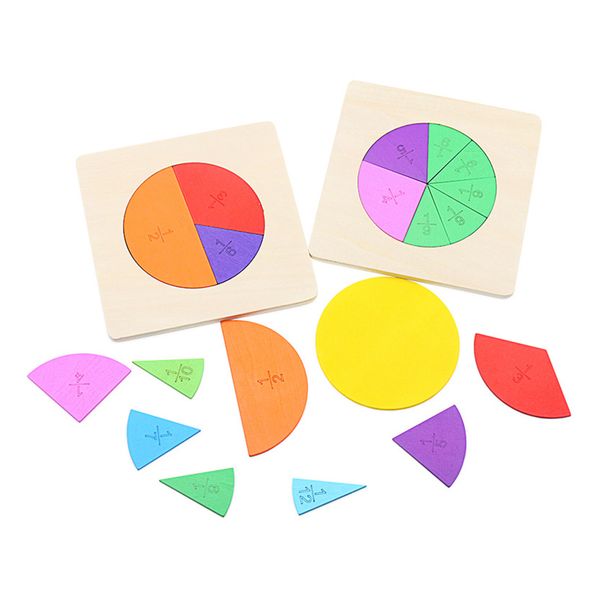 New Circular Fractions Counting Toys fashion Wooden Fraction Counting Learning Plate Board Kids Early Education Math Toy
New Circular Fractions Counting Toys fashion Wooden Fraction Counting Learning Plate Board Kids Early Education Math Toy