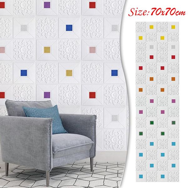 wallpapers 70*77cm 3d wall stickers home decoration wallpaper tv background decor foam waterproof anti-collision mute sticker
wallpapers 70*77cm 3d wall stickers home decoration wallpaper tv background decor foam waterproof anti-collision mute sticker