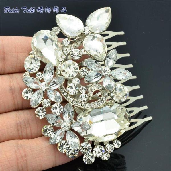 hair clips & barrettes bayliner bridal jewelry water drop flower comb tiara headpiece rhinestone crystal accessories for wedding bln6013, Golden;silver
hair clips & barrettes bayliner bridal jewelry water drop flower comb tiara headpiece rhinestone crystal accessories for wedding bln6013, Golden;silver