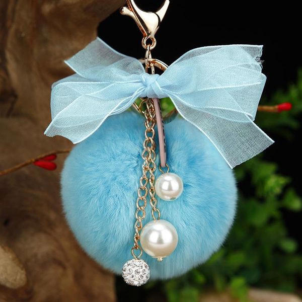 keychains fluffy puff ball crystal pearl bow tie pompom keychain cute women bag key chain ring car holder jewelry, Silver
keychains fluffy puff ball crystal pearl bow tie pompom keychain cute women bag key chain ring car holder jewelry, Silver