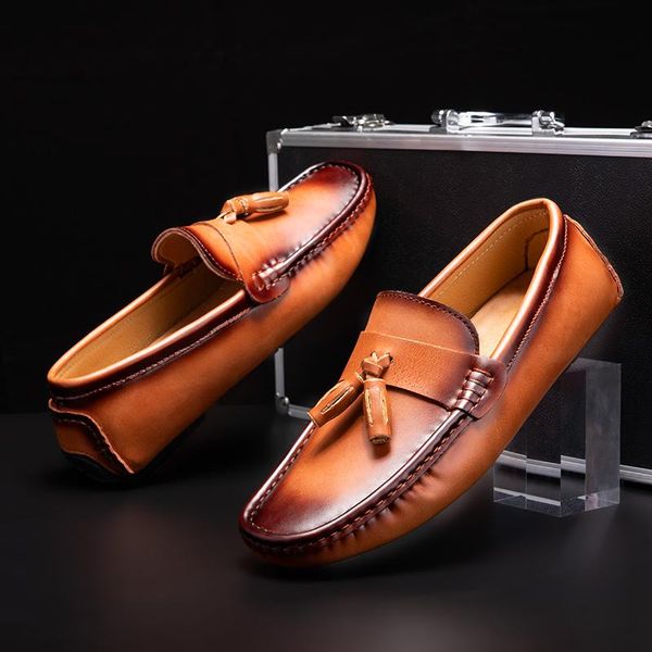 dress shoes men loafers autumn luxury leather ligh male footwear comfy zapatos de hombre casual, Black
dress shoes men loafers autumn luxury leather ligh male footwear comfy zapatos de hombre casual, Black