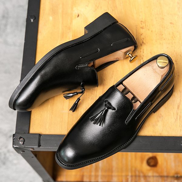 solid tassel british shoe for men slip-on men dress shoes business gentleman solemn events footwear basic over size, Black
solid tassel british shoe for men slip-on men dress shoes business gentleman solemn events footwear basic over size, Black