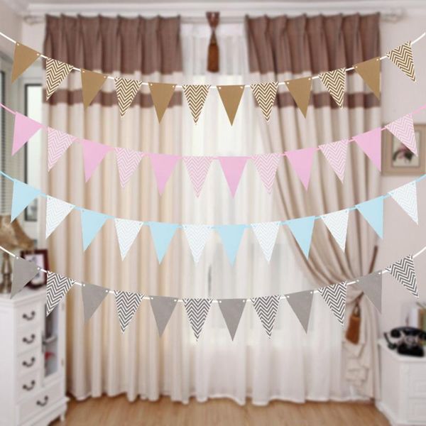 party decoration triangle banner stripes wave mall house
party decoration triangle banner stripes wave mall house
