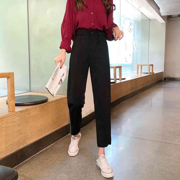 jeans ytx501 loose high-waist salt-straight line salt nine stitches are thin and all-game black pants, Blue
jeans ytx501 loose high-waist salt-straight line salt nine stitches are thin and all-game black pants, Blue