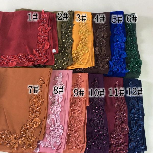 scarves bubble chiffon embroidery muslim hijabs women long floral plain wraps beads islamic 10 pcs/lot, Blue;gray
scarves bubble chiffon embroidery muslim hijabs women long floral plain wraps beads islamic 10 pcs/lot, Blue;gray