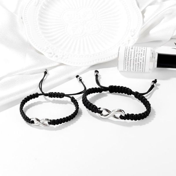 link, chain ins creative niche simple hand-woven couple titanium steel bracelet personality trendy men and women hand jewelry, Black
link, chain ins creative niche simple hand-woven couple titanium steel bracelet personality trendy men and women hand jewelry, Black