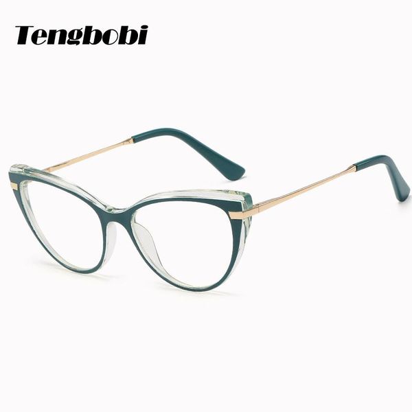 fashion sunglasses frames retro cat eye trending styles brand glasses women men optical computer, Black
fashion sunglasses frames retro cat eye trending styles brand glasses women men optical computer, Black