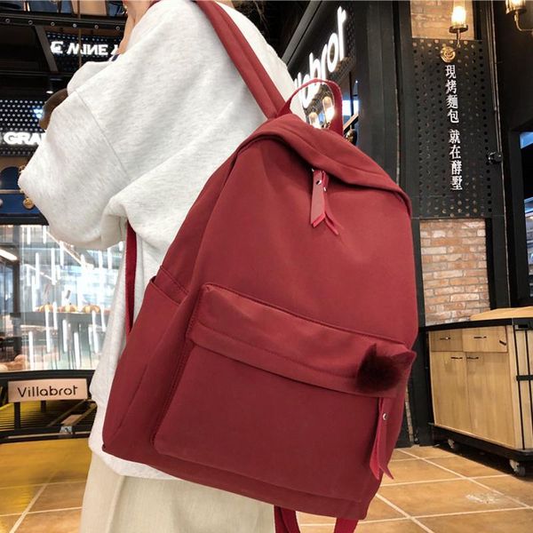 outdoor bags fashion waterproof nylon backpack female pure colour student bag school vintage women teenage girls travel mochila
outdoor bags fashion waterproof nylon backpack female pure colour student bag school vintage women teenage girls travel mochila