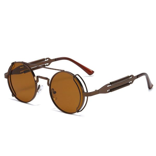 sunglasses 2021 fashion round steampunk men women vintage gothic metal frame sun glasses for male uv400, White;black
sunglasses 2021 fashion round steampunk men women vintage gothic metal frame sun glasses for male uv400, White;black