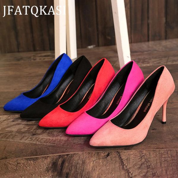 dress shoes women heels summer pointed thin heel colorful basic shallow female pumps fashion brand ladies work single 2021 style, Black
dress shoes women heels summer pointed thin heel colorful basic shallow female pumps fashion brand ladies work single 2021 style, Black