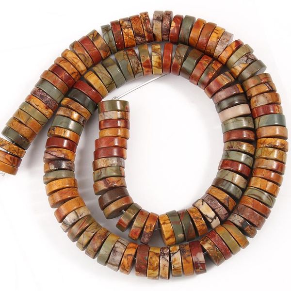 other natural stone picasso jaspers beads round rondelle loose spacer for jewelry making diy bracelet necklace 6/8/10m 15inches
other natural stone picasso jaspers beads round rondelle loose spacer for jewelry making diy bracelet necklace 6/8/10m 15inches